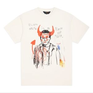 TEDDY FRESH ELON MUSK IS A PIECE OF SHIT TEE Size L